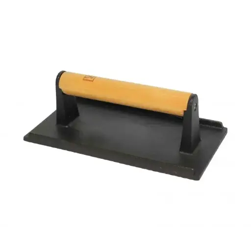 [SLKSW108] Thunder Group 4 1/8" x 8 1/4" CAST IRON STEAK WEIGHT 